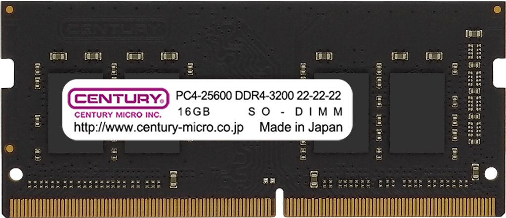 CB16G-SOD4U3200H | センチュリーマイクロ株式会社
