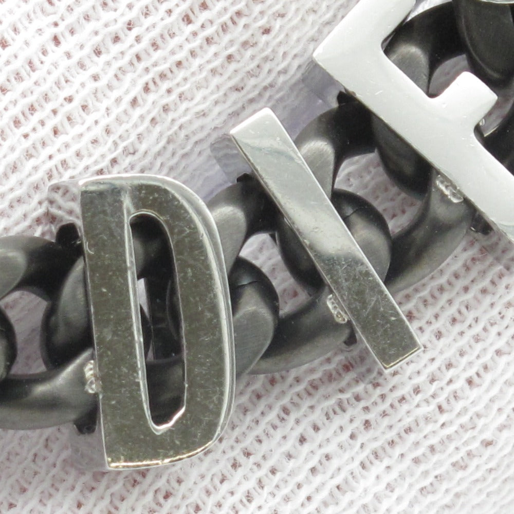 DIESEL ディーゼル ツートン ロゴ チェーン ネックレス DX148700DJW