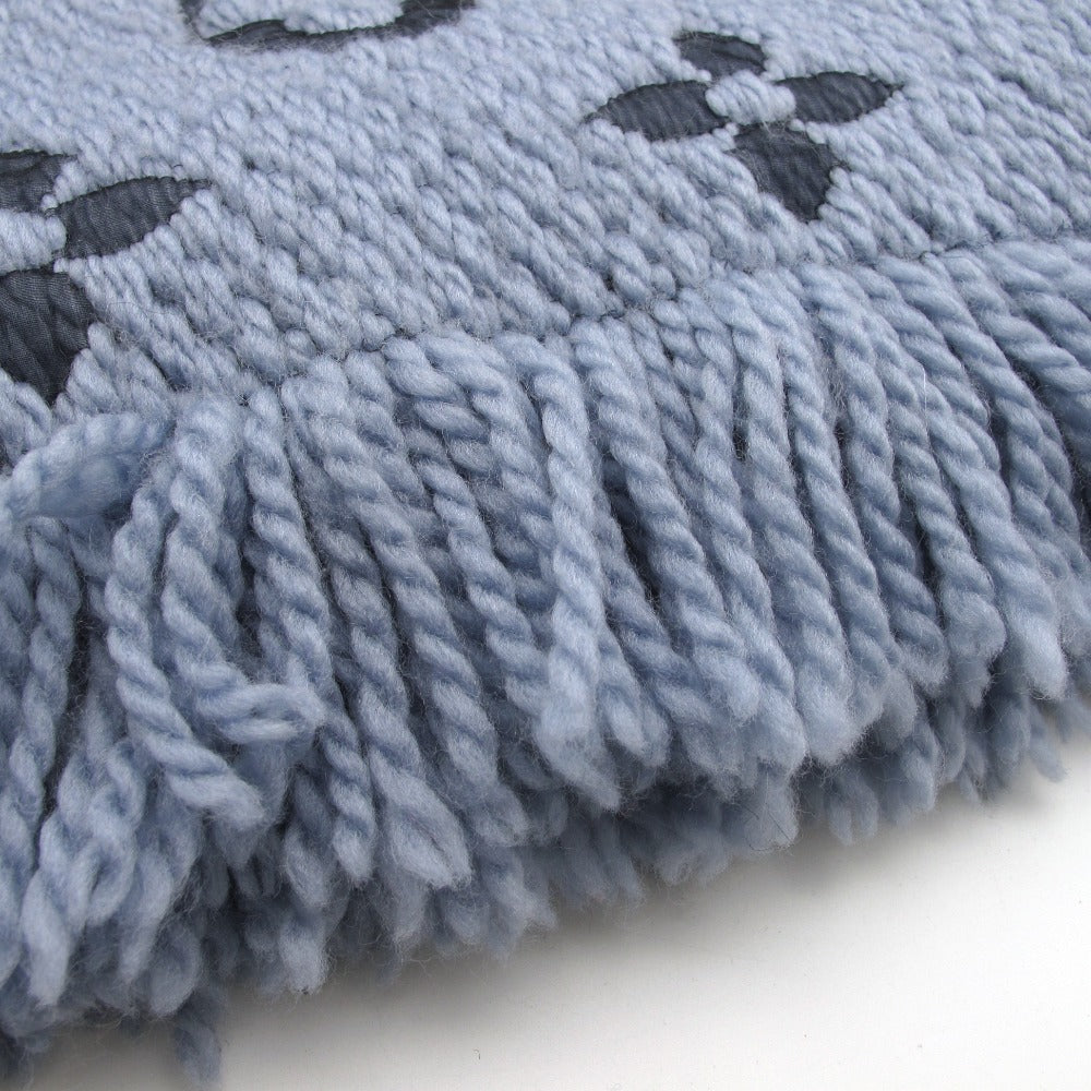 LOUIS VUITTON ルイ・ヴィトン マフラー エシャルプ ロゴマニア ウール