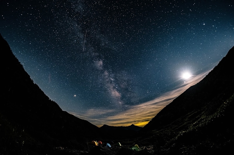 camera)SAMYANG 8mm F2.8 UMC FISH-EYE II 登山での星空撮影レビュー