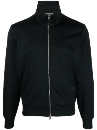 TOM FORD トム・フォード ハイネック トラックジャケット | ブラック