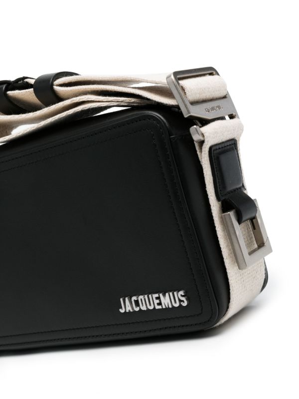 Jacquemus Le Cuerda Horizontal Messenger Bag | Black | FARFETCH GE