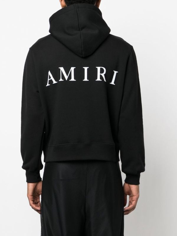 AMIRI MA Core logo-print Hoodie | Black | FARFETCH