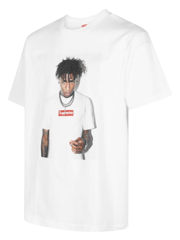 Supreme NBA Youngboy Cotton T-shirt | White | FARFETCH AZ