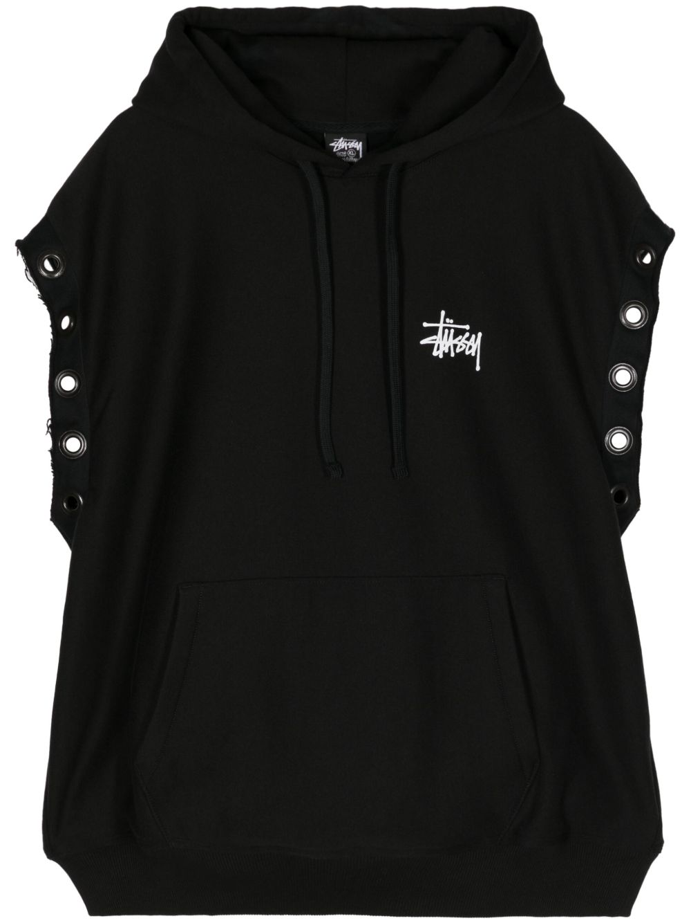 Junya Watanabe MAN x Stussy logo-print Sleeveless Hoodie