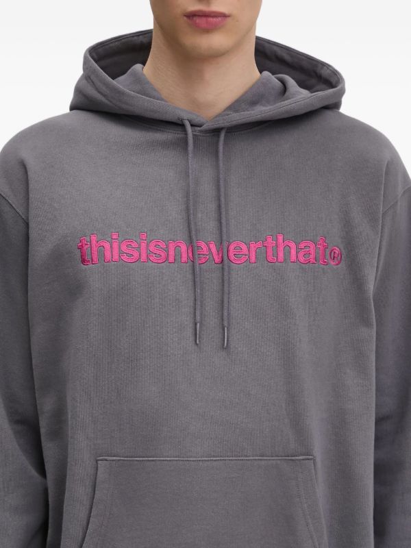 This Is Never That ロゴ パーカー | グレー | FARFETCH JP