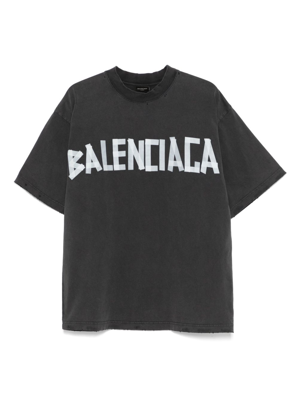 Balenciaga Tape Type Tシャツ | ブラック | FARFETCH JP