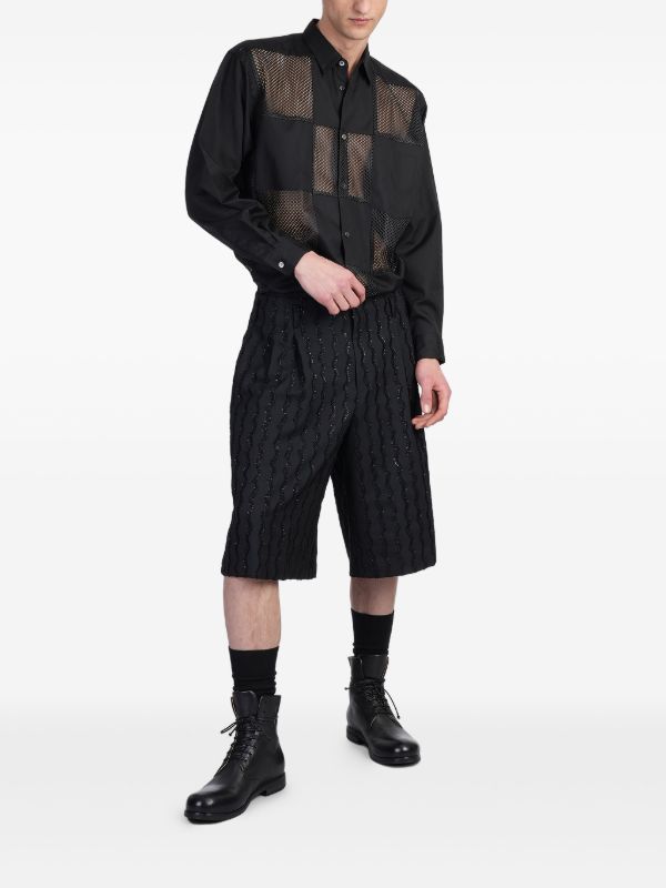 Comme Des Garçons Homme Plus ショートパンツ | ブラック | FARFETCH JP