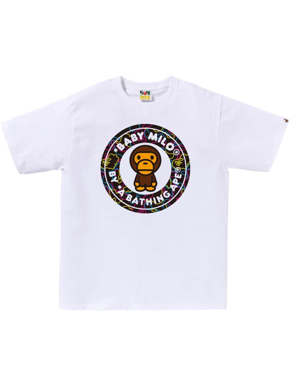A BATHING APE® Baby Milo Tシャツ | ホワイト | FARFETCH JP