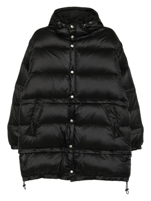 Yoke デタッチャブルカラーコート | ブラック | FARFETCH JP