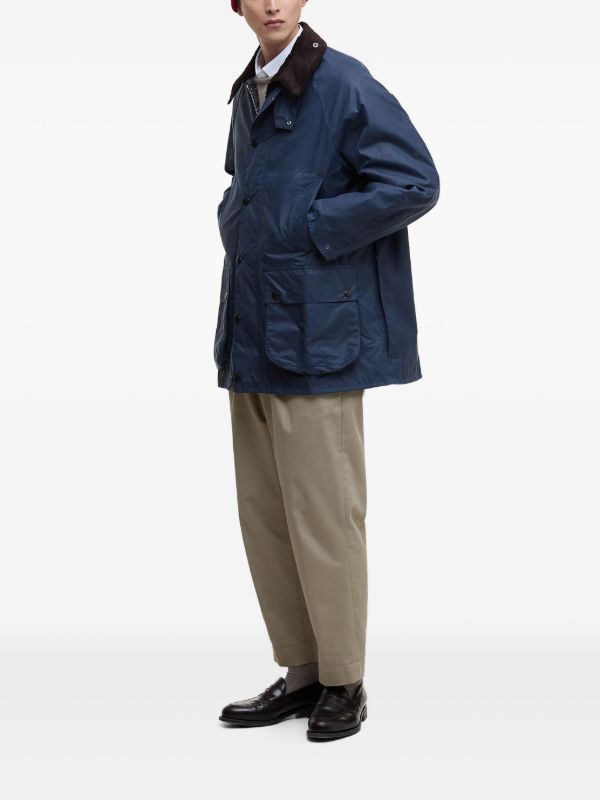 Barbour コーデュロイカラー ジャケット | ブルー | FARFETCH JP