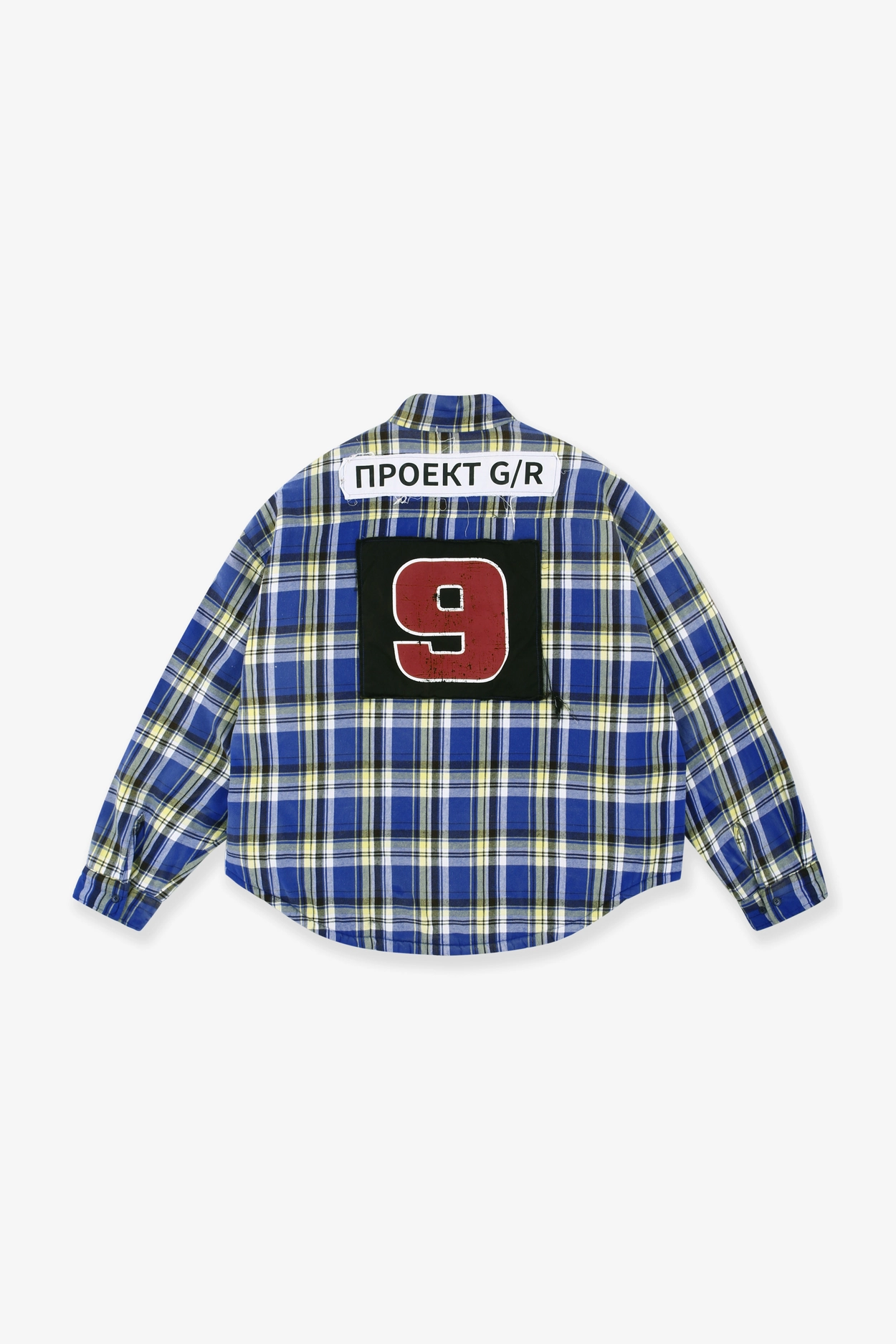 PROJECT G/R PADDED CHECK SHIRTS JACKET