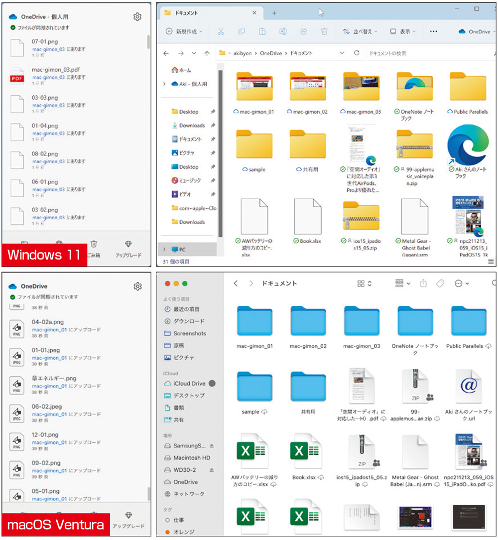 MacとWindowsでデータ共有、ファイル名の文字や長さに注意しよう