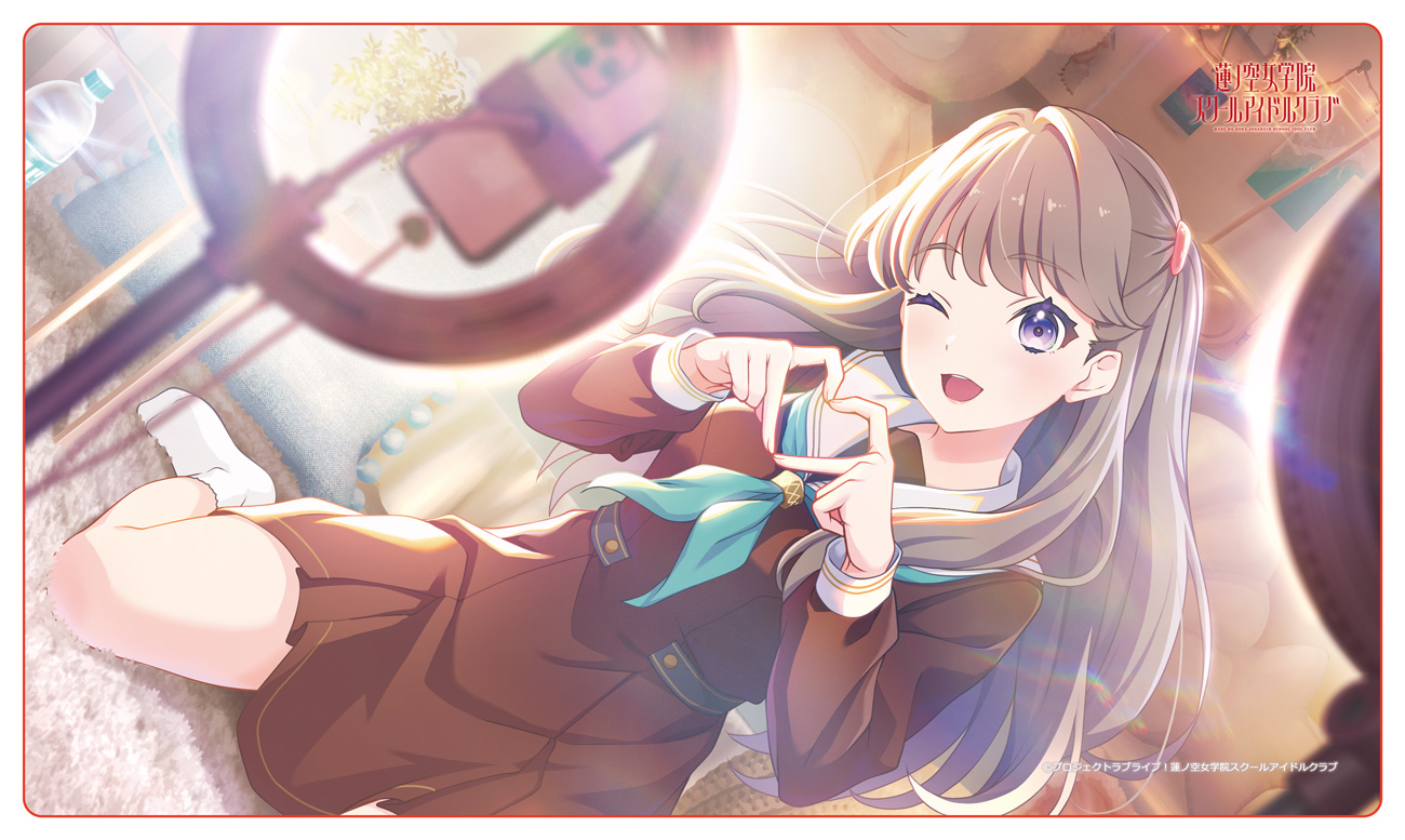 蓮ノ空『藤島 慈』 Dream Believers ver. ラバーマット ラバーマット