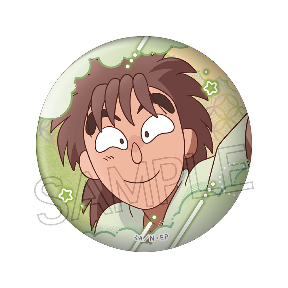 忍たま乱太郎_百面相缶バッジ -寝巻き姿の段Vol.2-【BOX／6個入り