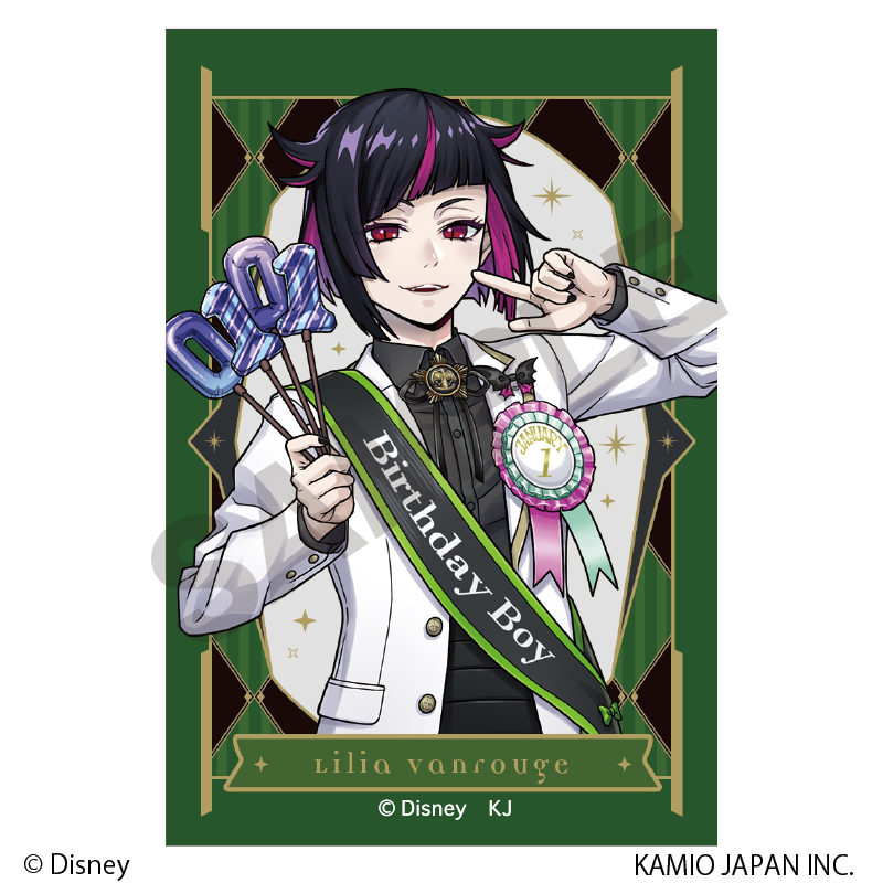 ツイステッドワンダーランド_缶マグネット リリア・ヴァンルージュ