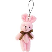 ヘッズ ラブリーストラップ付マスコット-9/ピンクウサギ(10個) LM-ST9