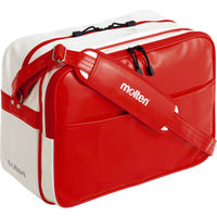 モルテン エナメルバッグ Lサイズ 赤×白 KM0074RW 1個（直送品