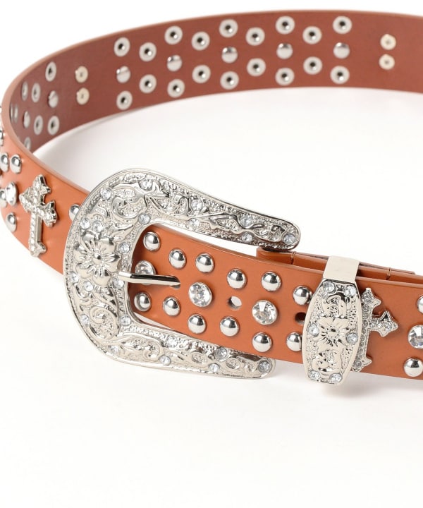 BEAMS（ビームス）FUTURE ARCHIVE / RHINE STONE BELT（ファッション