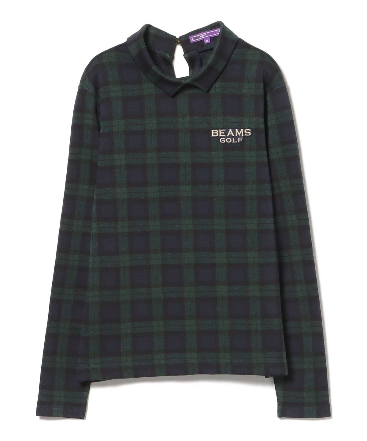 BEAMS GOLF（ビームス ゴルフ）PURPLE LABEL / 襟付き タータン