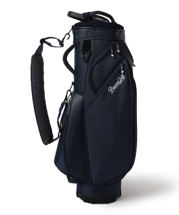 BEAMS GOLF BEAMS GOLF Logo Navy Caddy Bag (8.5 inches). (Bags