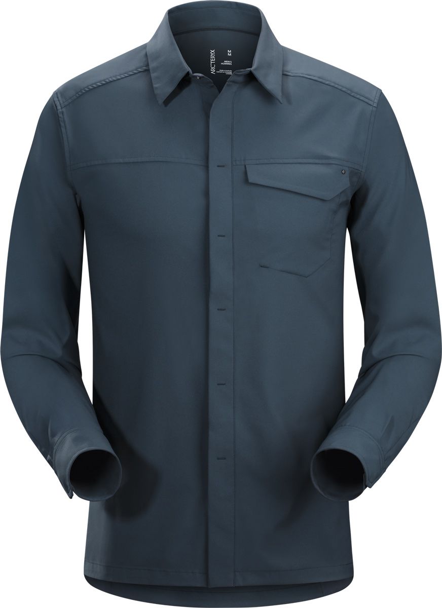 Arc'teryx Skyline Ls Shirt Men's Black | Barrabes
