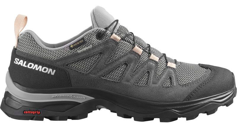 Salomon X Ward Leather Gtx W Gull/black | Barrabes