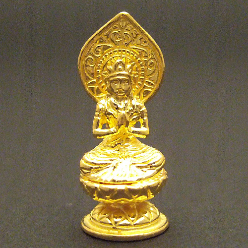 純金製ミニ仏像 勢至菩薩 | 仏壇・仏具 滝田商店