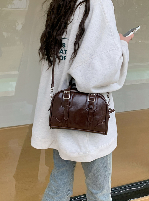 2Wayレザーボストンバッグ[at2327] | レディースファッション通販の