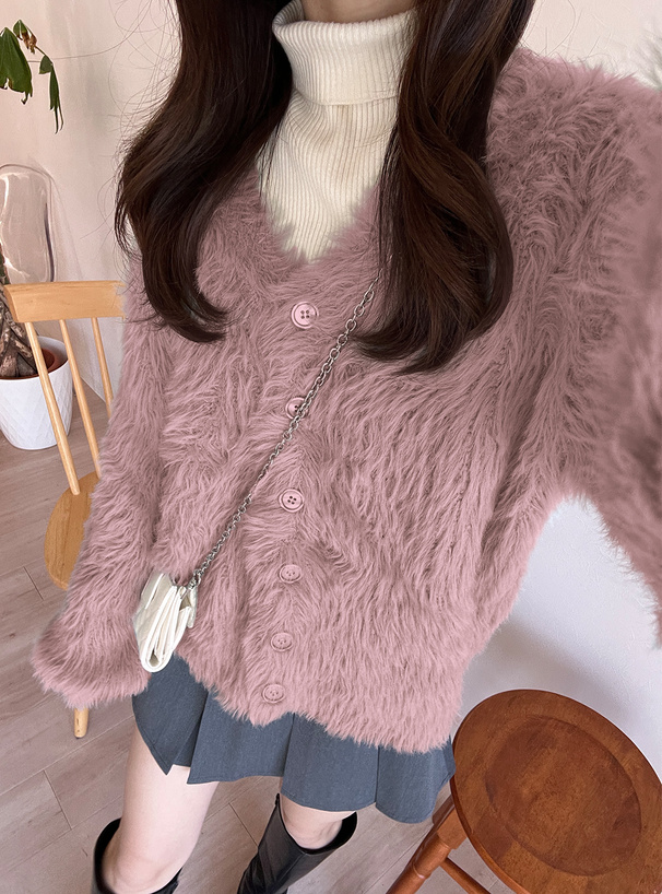 フェザーニットカーディガン[kz321] | レディースファッション通販の