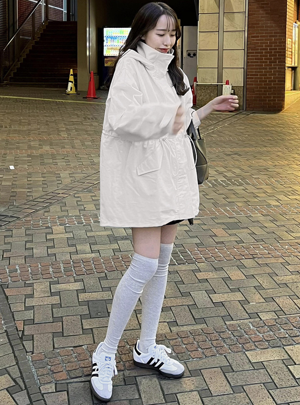 スタンドカラービッグマウンテンパーカー[kz398] | レディース