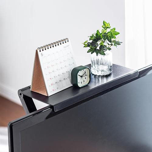 ディスプレイボード（上棚・モニター・テレビ・上部・物置・小物