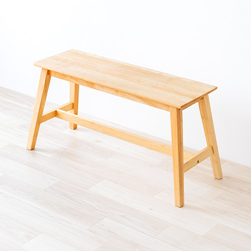 ベンチ（長椅子・2人掛け・スツール・木製・天然木・玄関・ダイニング