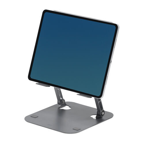 ノートパソコンスタンド（角度・高さ無段階調整タイプ・折りたたみ可能