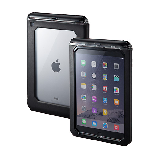 iPad Air 2 防水ハードケース（耐衝撃・IP68取得・カメラ対応） EZ2