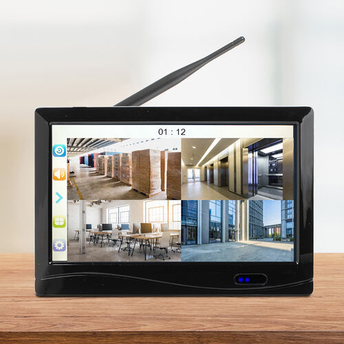 防犯カメラ（ワイヤレスモニターセット・カメラ4台＋モニター1台セット