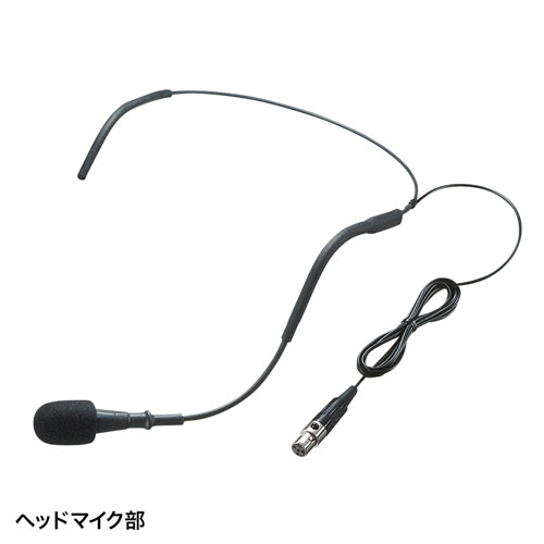 ワイヤレスヘッドマイク（MM-SPAMP4/7専用）MM-SPAMP4WHS