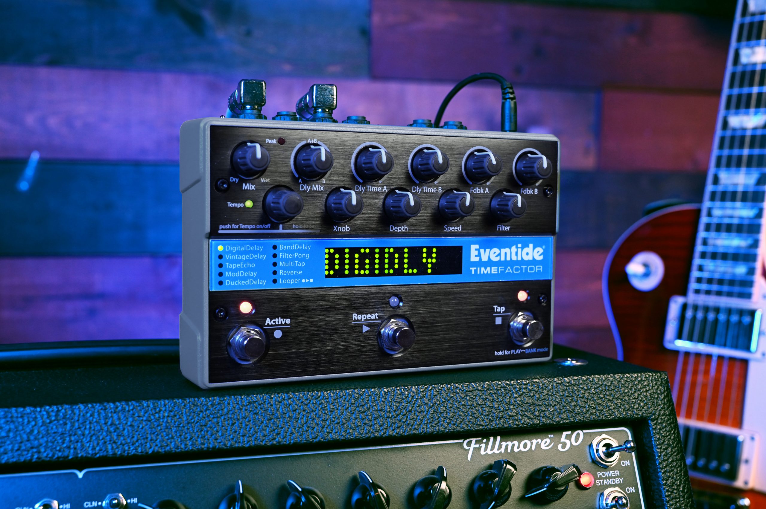 TimeFactor - Eventide Audio Dual Delay Pedal + Looper