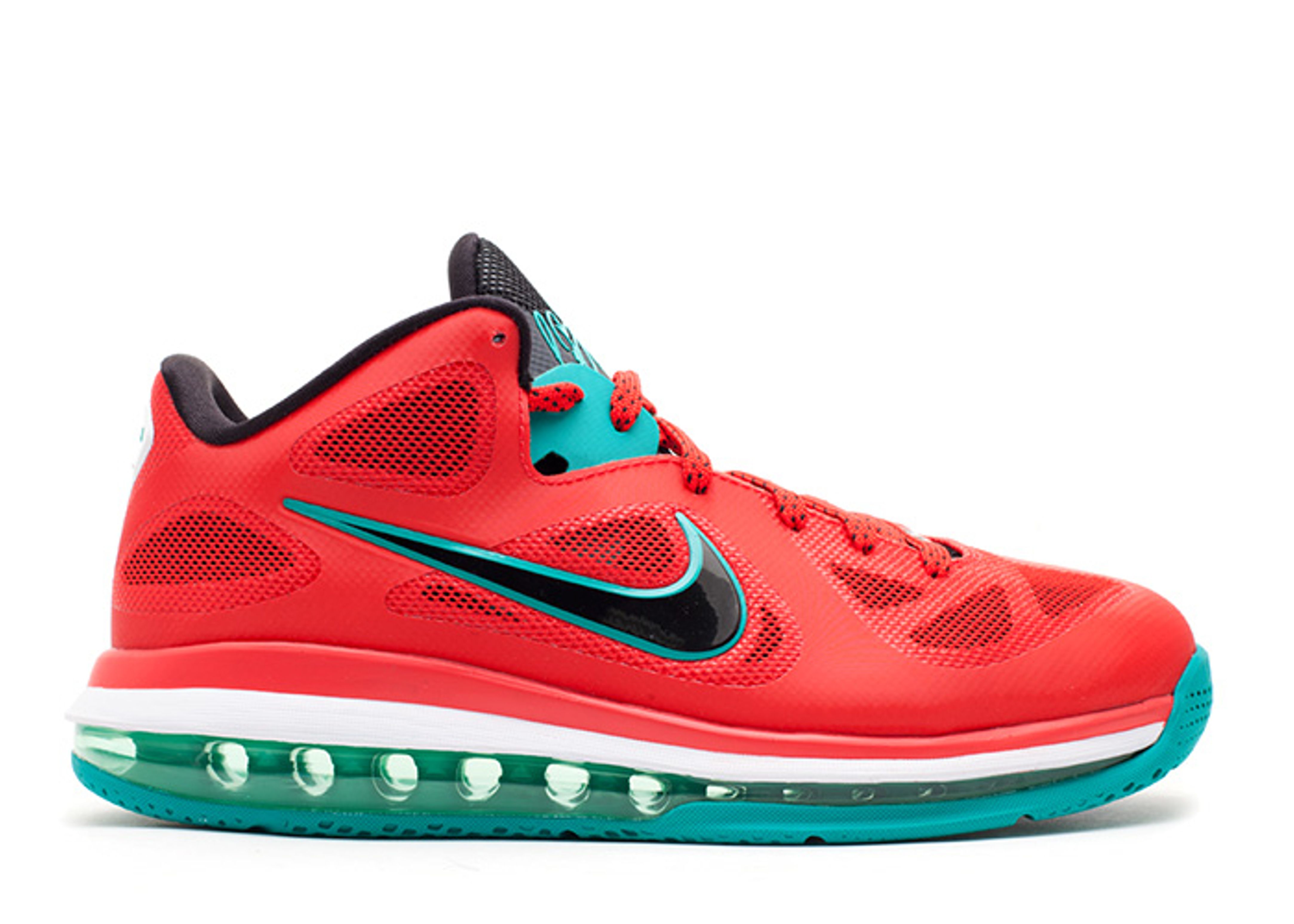 LeBron 9 Low 'Liverpool' - Nike - 510811 601 - action red/black