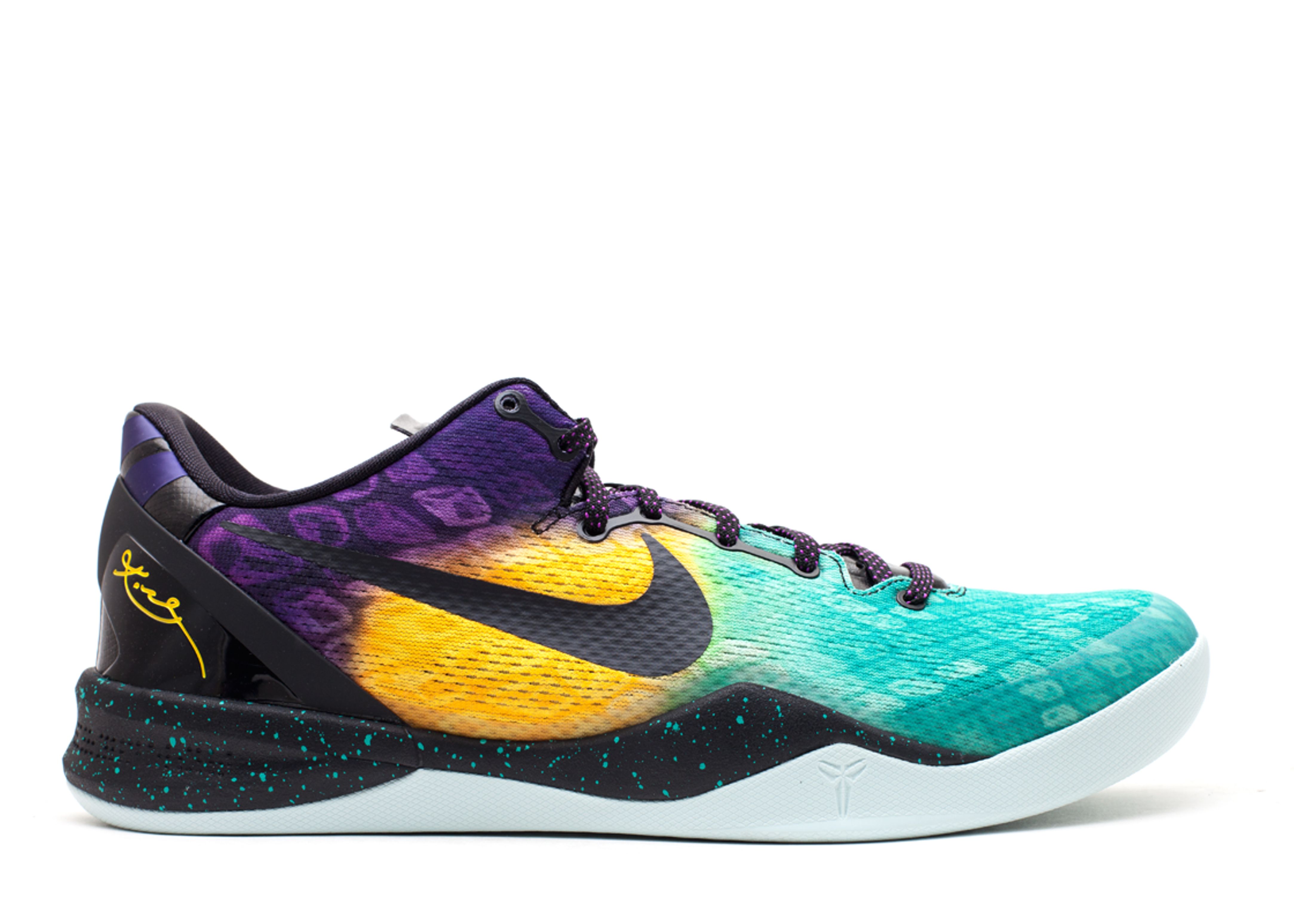Kobe 8 'Easter' - Nike - 555035 302 - fiberglass/court purple/back