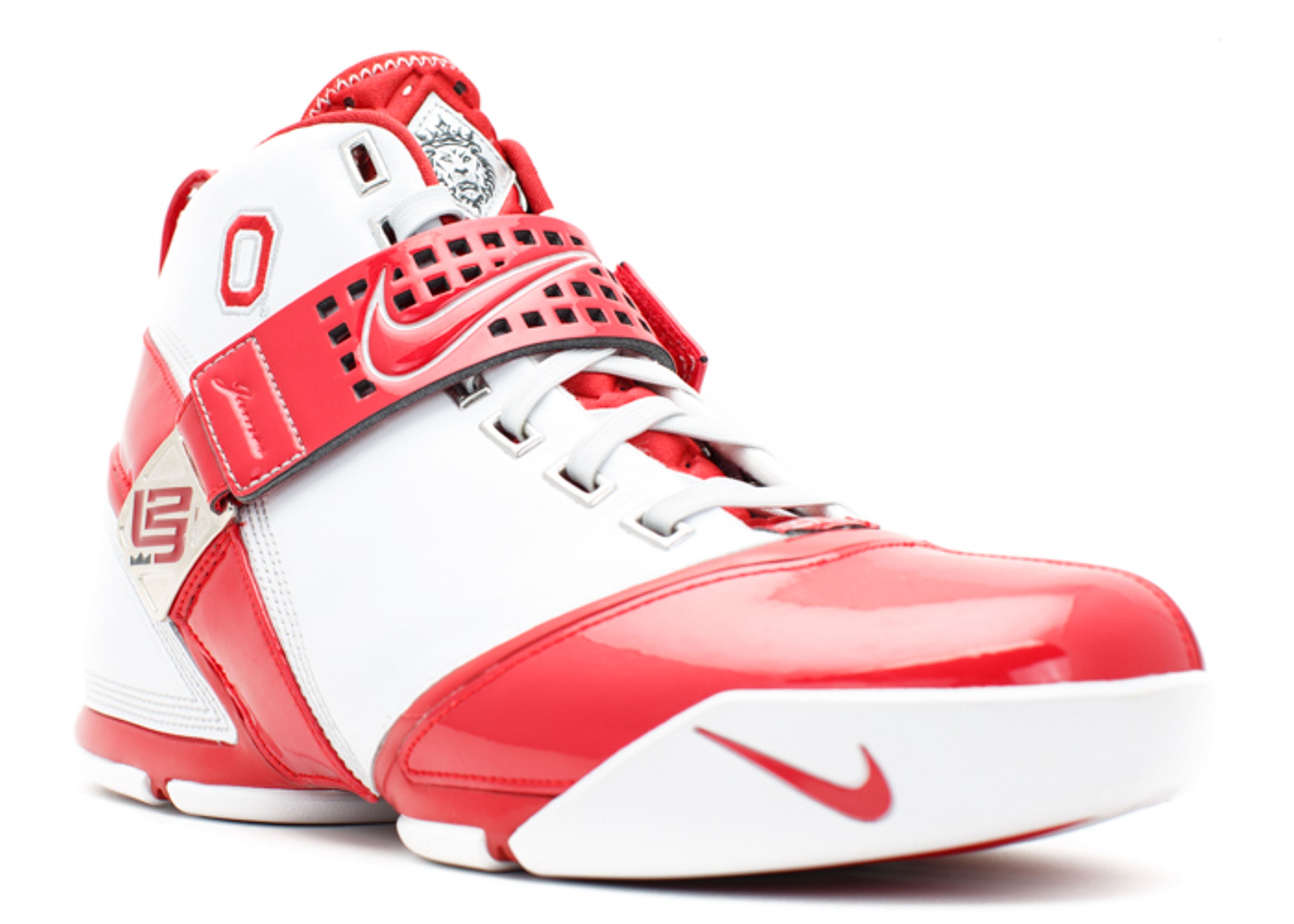 Zoom Lebron 5 'Ohio State Buckeyes' - Nike - 317253 163 - white