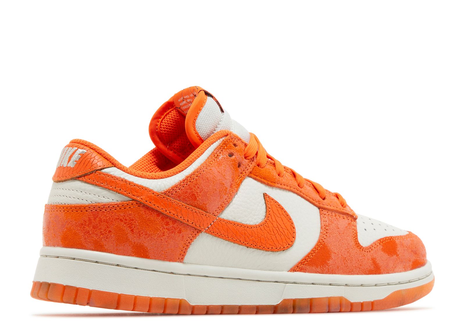 Wmns Dunk Low 'Cracked Orange' - Nike - FN7773 001 - light bone