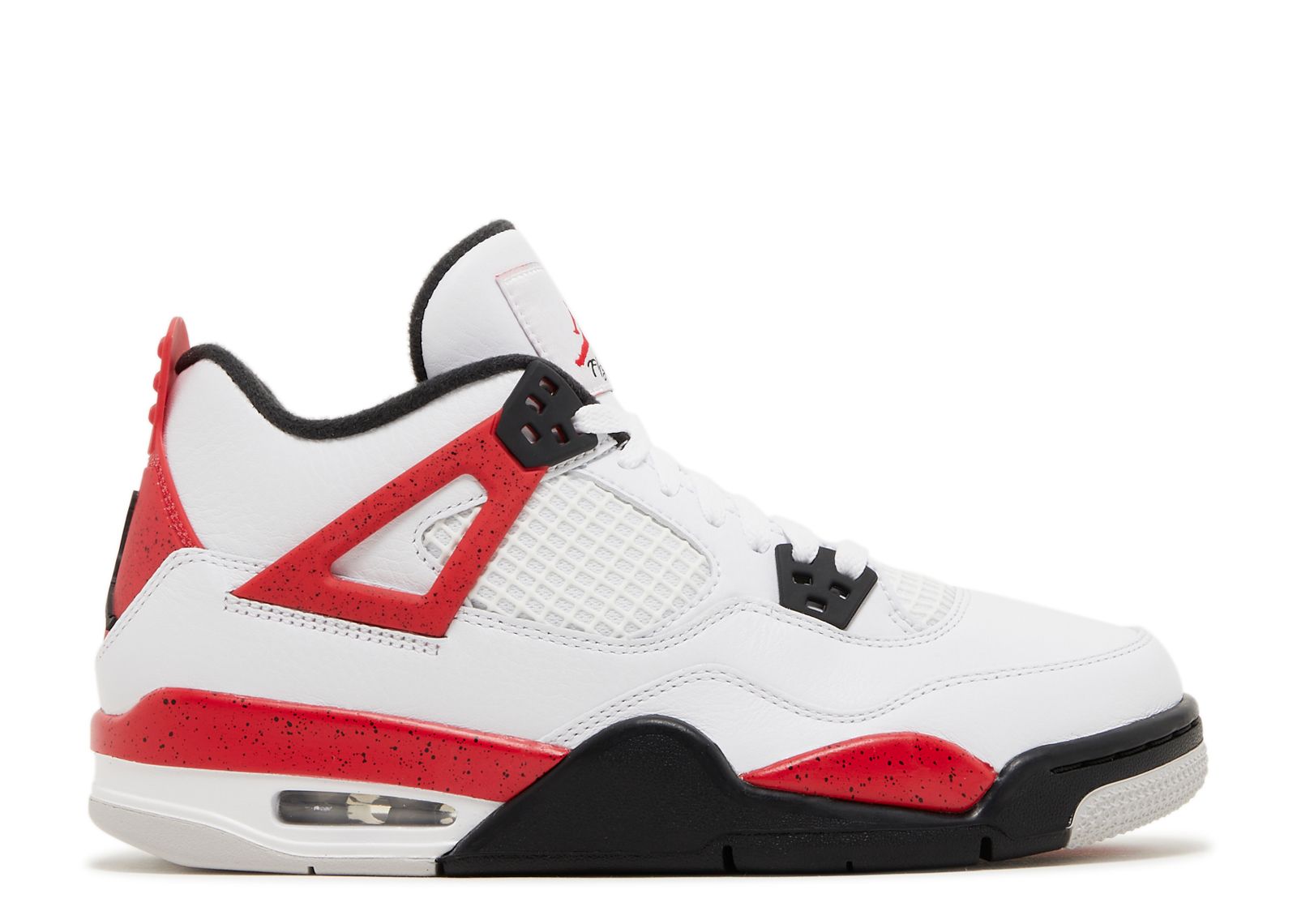 Jordan 4 Retro GS 'Red Cement' - Air Jordan - 408452 161 - white