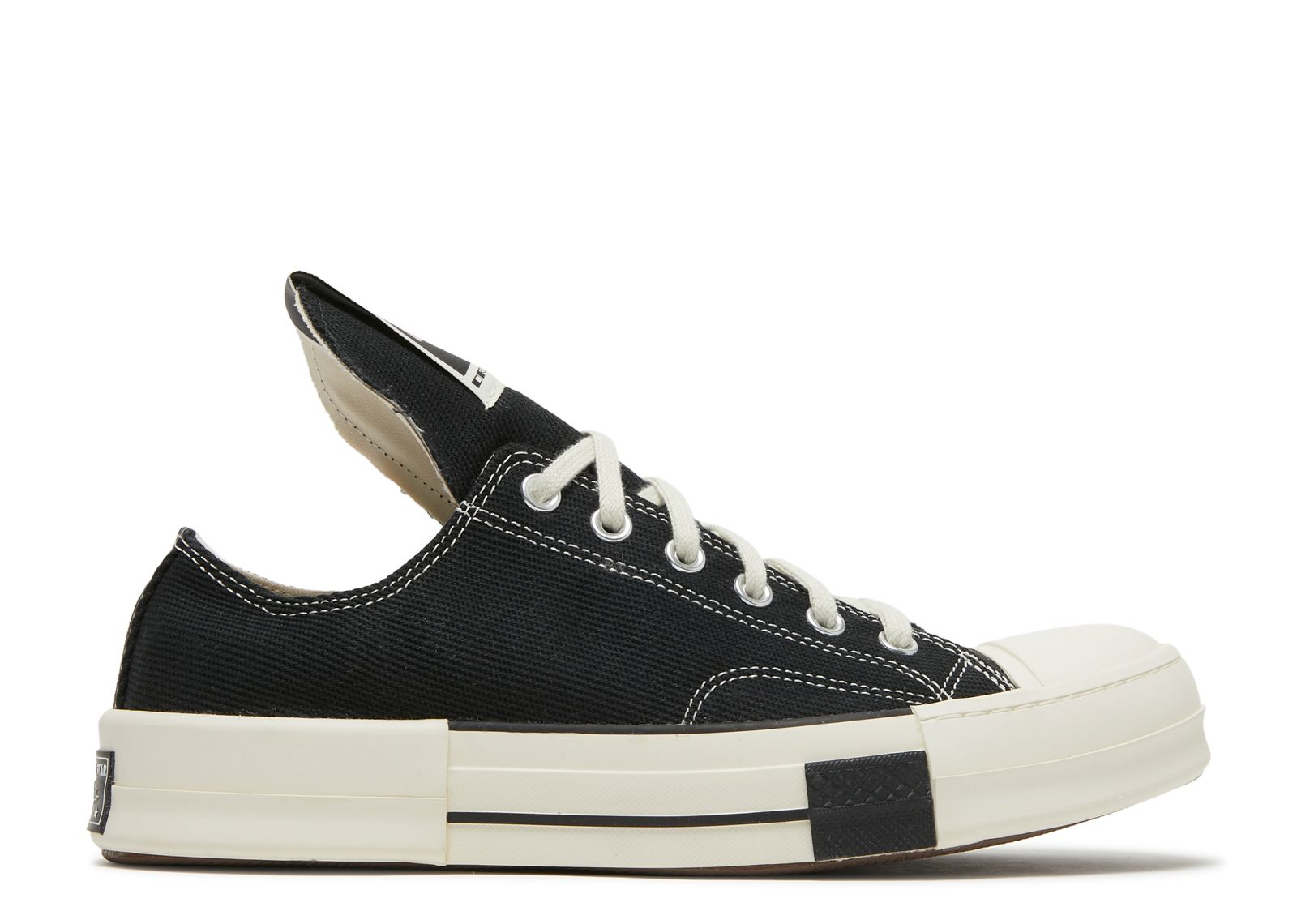 Rick Owens X DRKSHDW DRKSTAR Chuck 70 Low 'Black' - Converse