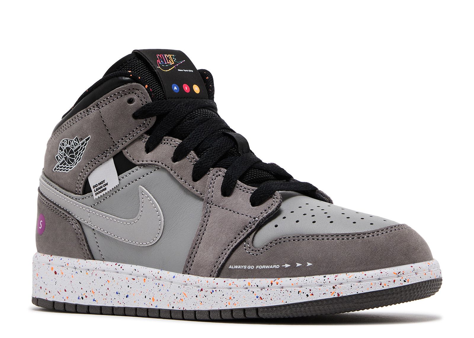 Jordan 1 Mid Wings GS 'NYC Subway' - Air Jordan - FZ1209 001