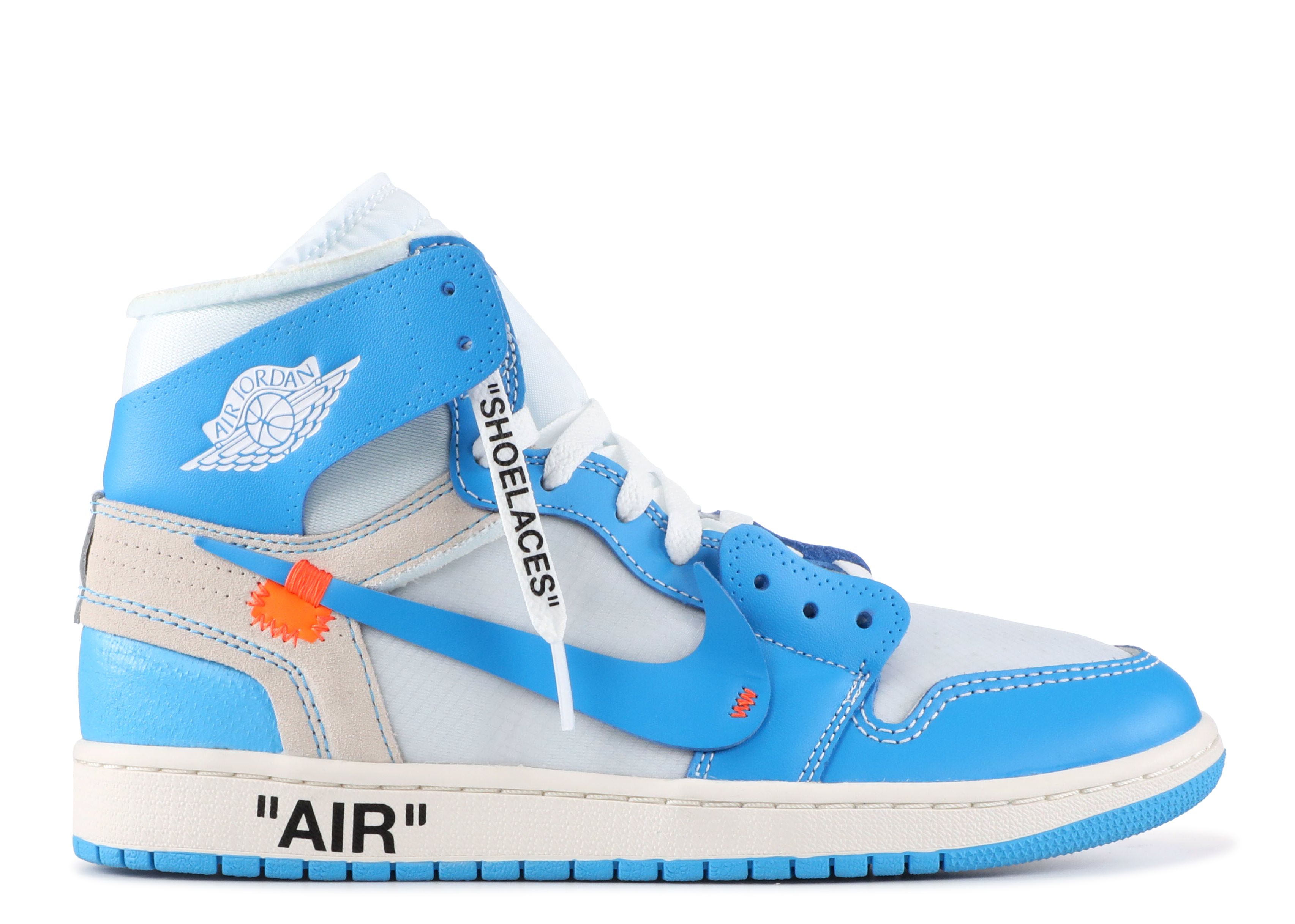 Off White X Jordan 1 Retro High OG 'UNC' - Air Jordan - AQ0818 148