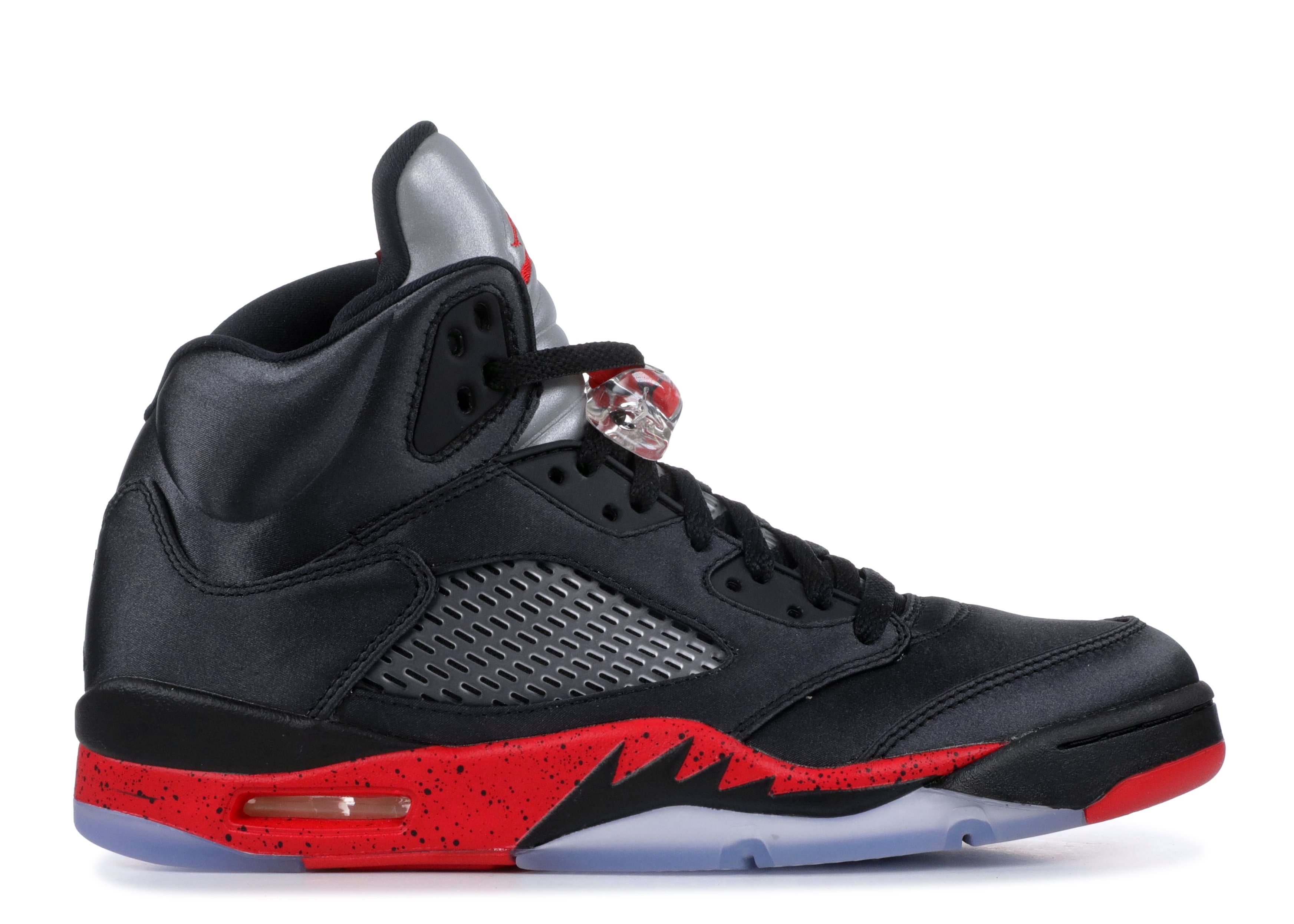 Jordan 5 Retro 'Satin Bred' - Air Jordan - 136027 006 - black