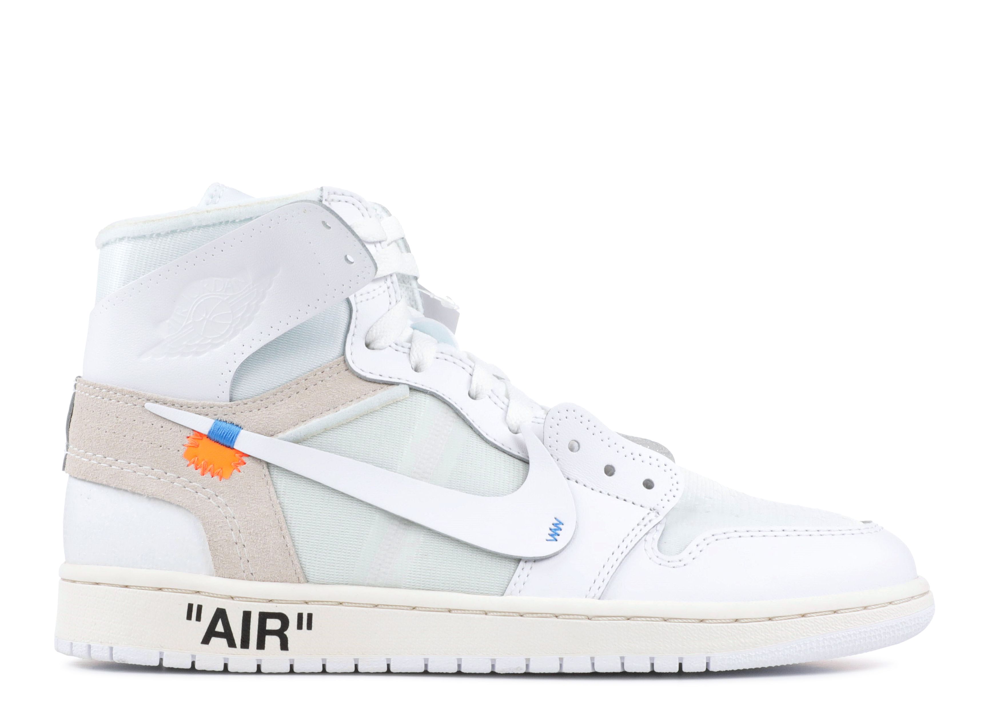 Off White X Jordan 1 Retro High OG 'White' 2018 - Air Jordan