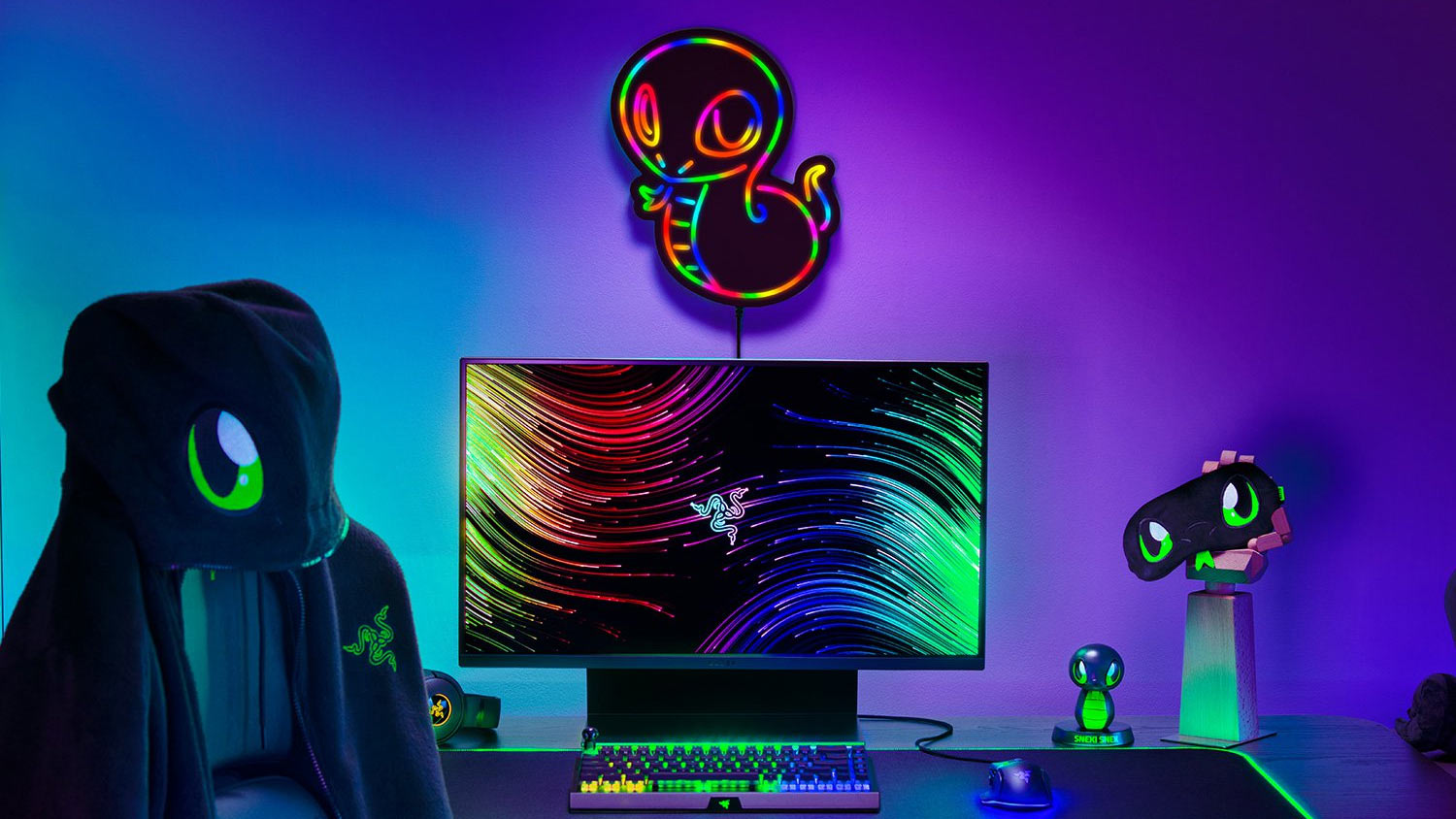 Razer Sneki Snek Wall Light launched at $80 – USB powered but no