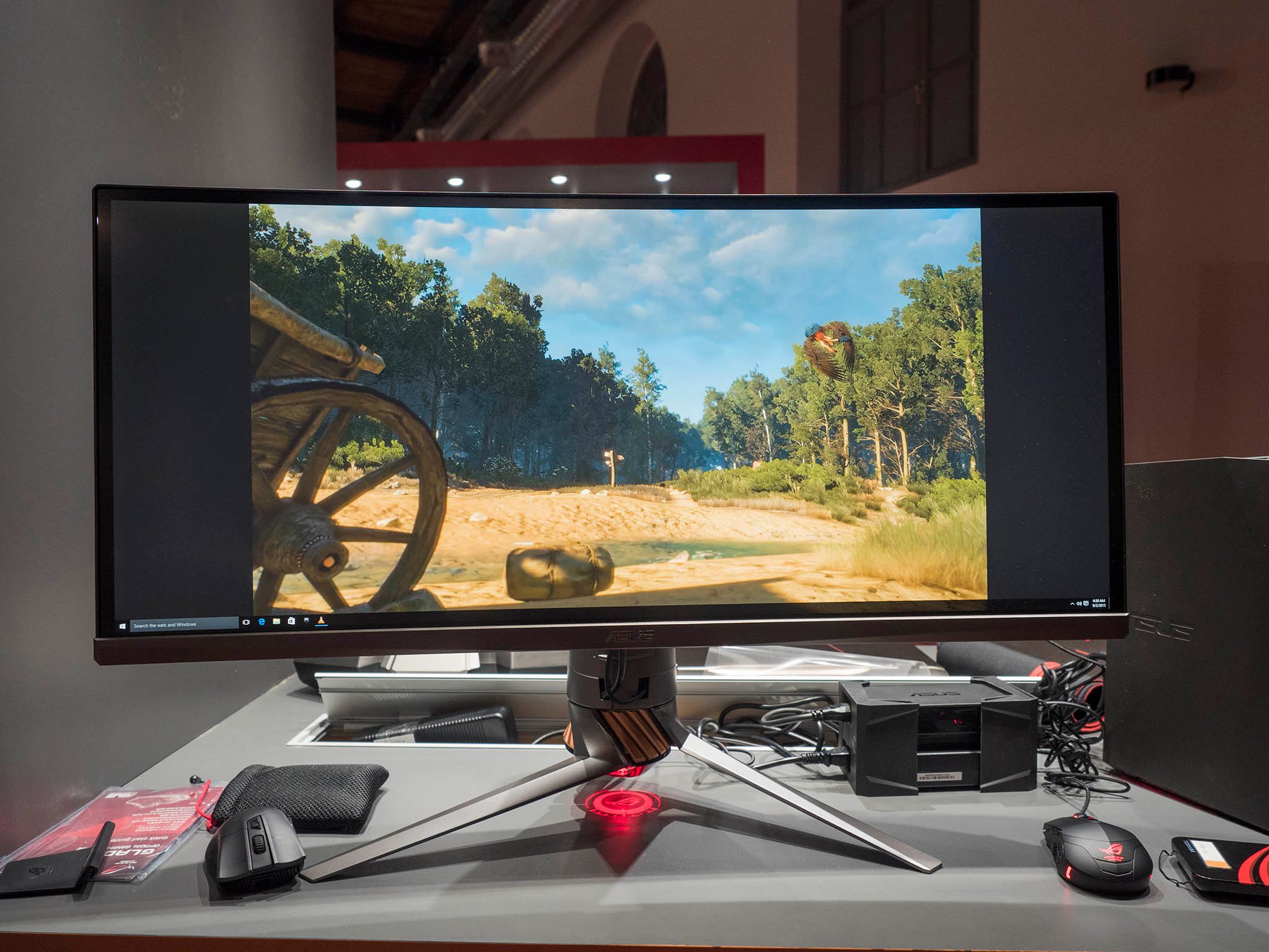 Eyes-on with ASUS's new 34-inch curved ultra-wide gaming monitor